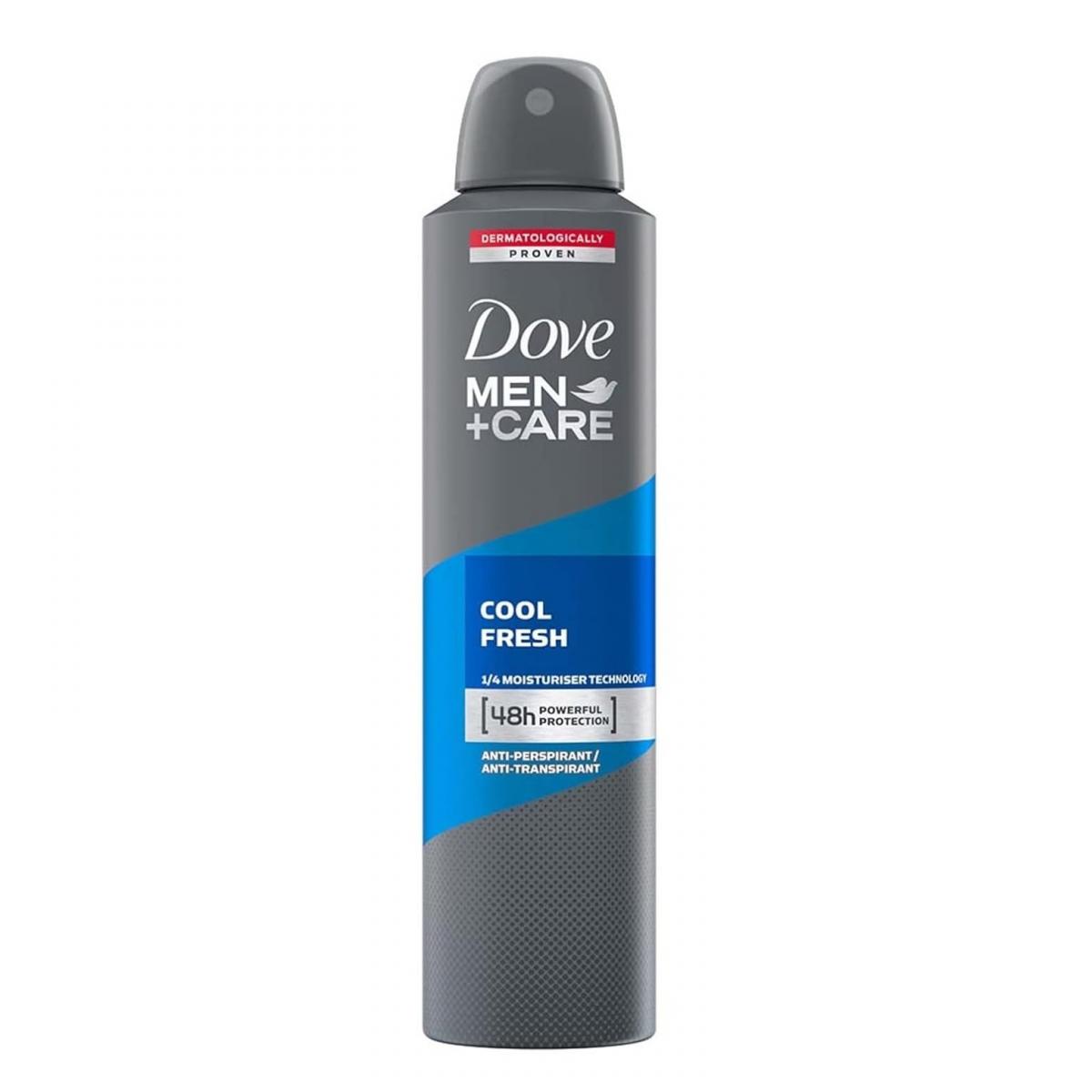 8dove اسپری ضد تعریق مردانه داو مدل Cool Fresh 250 ml - Image 1