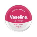 بالم لب فلزی وازلین VASELINE با عصاره گل رز حجم 20 گرم