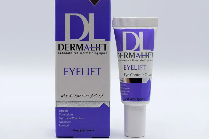 3.کرم ژل آبرسان دور چشم آکوالیفت درمالیفت (Dermalift Aqualift)